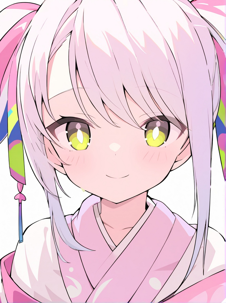 有趣表情:温柔眼神的动漫少女#有趣表情