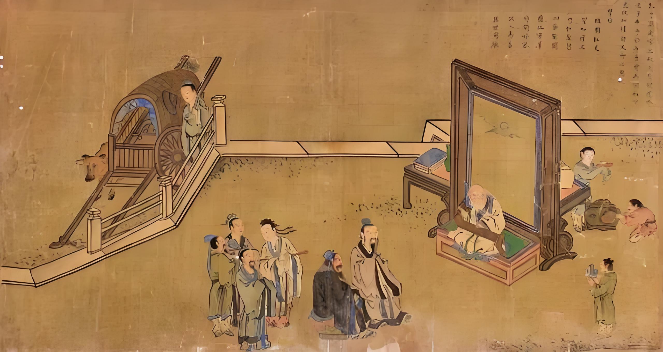 孔子问礼于老子,临别赠言