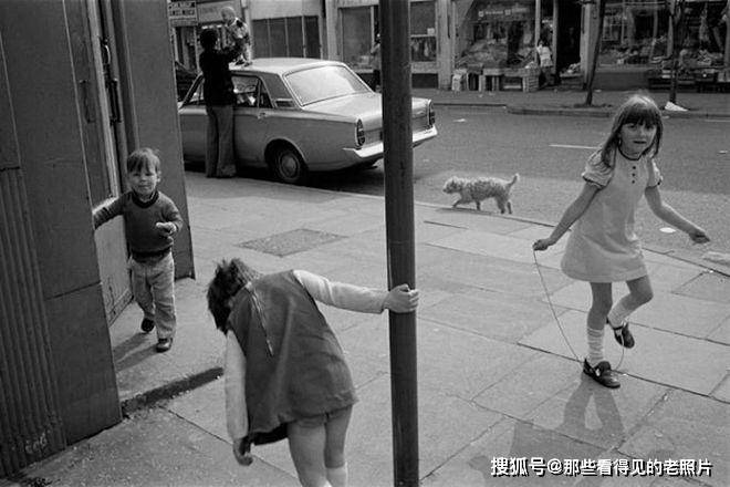 老照片 1975年英国利物浦孩子 贫民窟的生活
