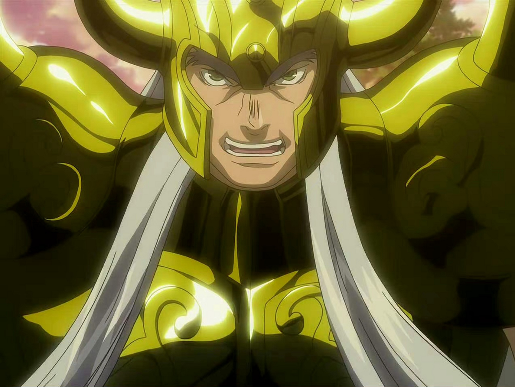 分享一组《圣斗士星矢:冥王神话lc》金牛座黄金圣斗士哈斯加特剧照