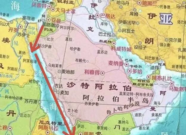 约旦埃及地图 中文版从天津到埃及距离是多少胡塞武装离以色列多远