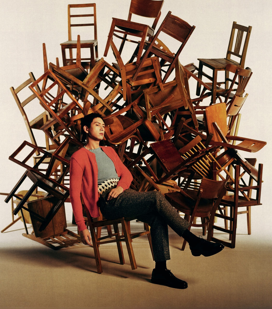 李现穿的是不是女装?