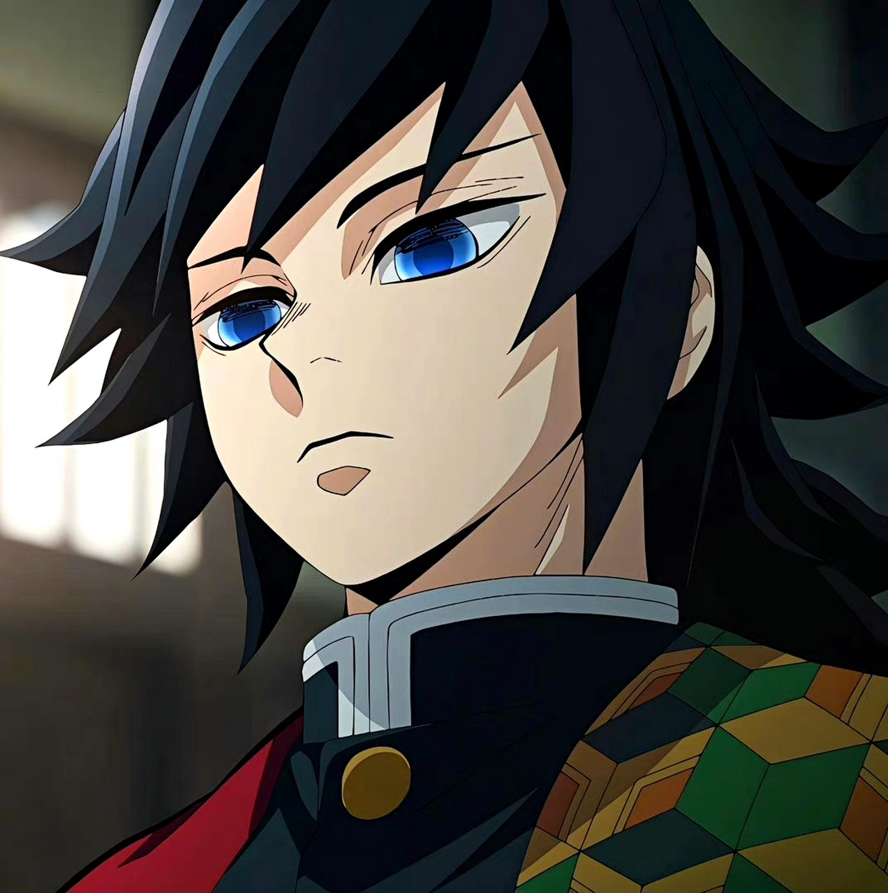 分享一组动漫《鬼灭之刃》富冈义勇插画作品,展现了其造型与表情的