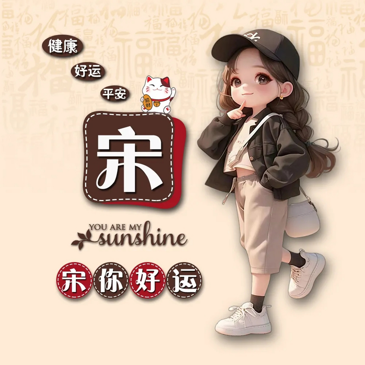 姓氏头像来了……#头像# #姓氏头像# #动态连更挑战# #热点引擎计划