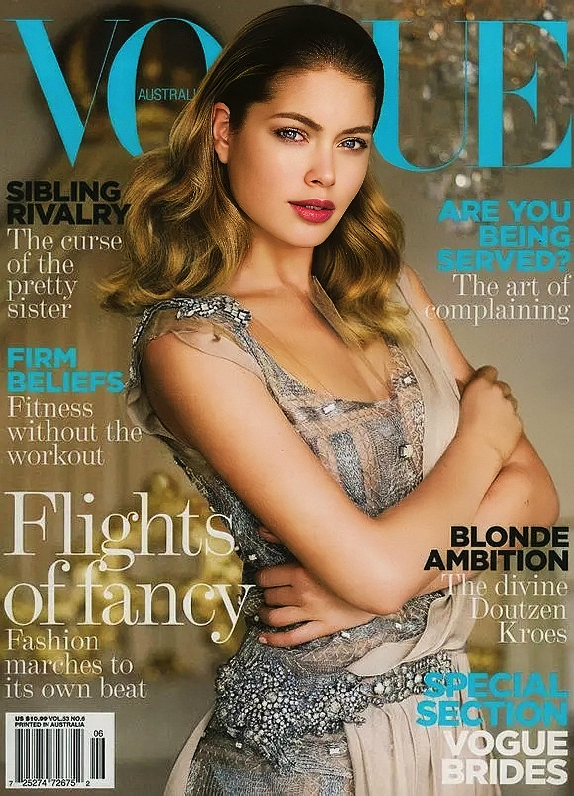 荷兰超模杜晨·科洛斯doutzen kroes红毯造型时尚穿搭