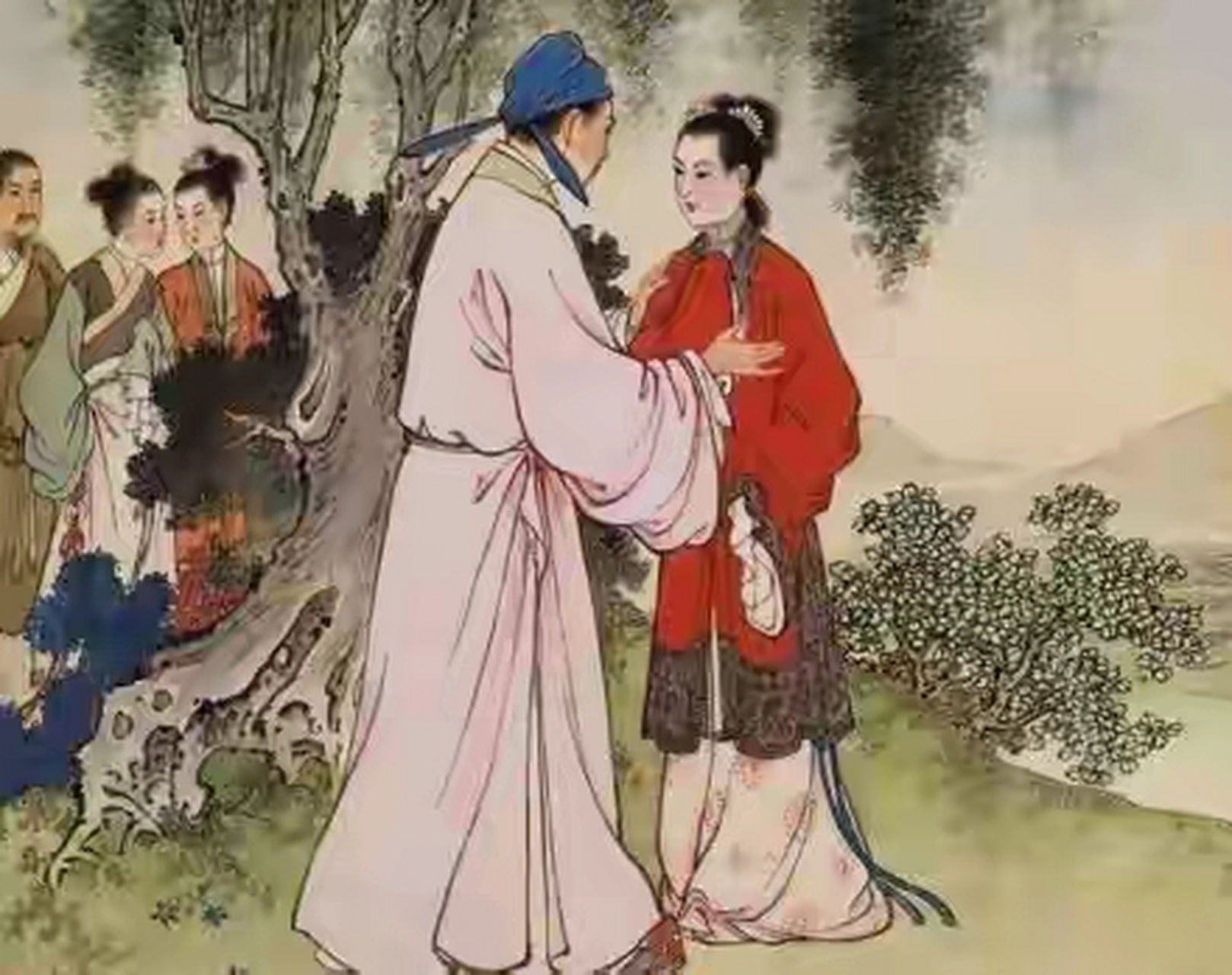 1640 年,16 岁的名妓李香君嫁给了 22 岁的侯方域.