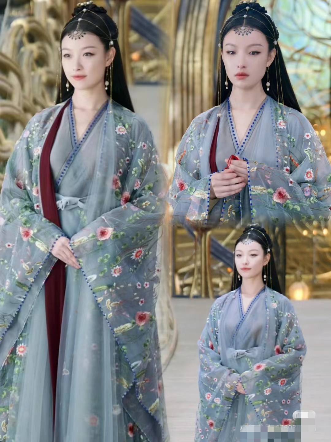 《宸汐缘》中倪妮的服装太精致了,仙气飘飘