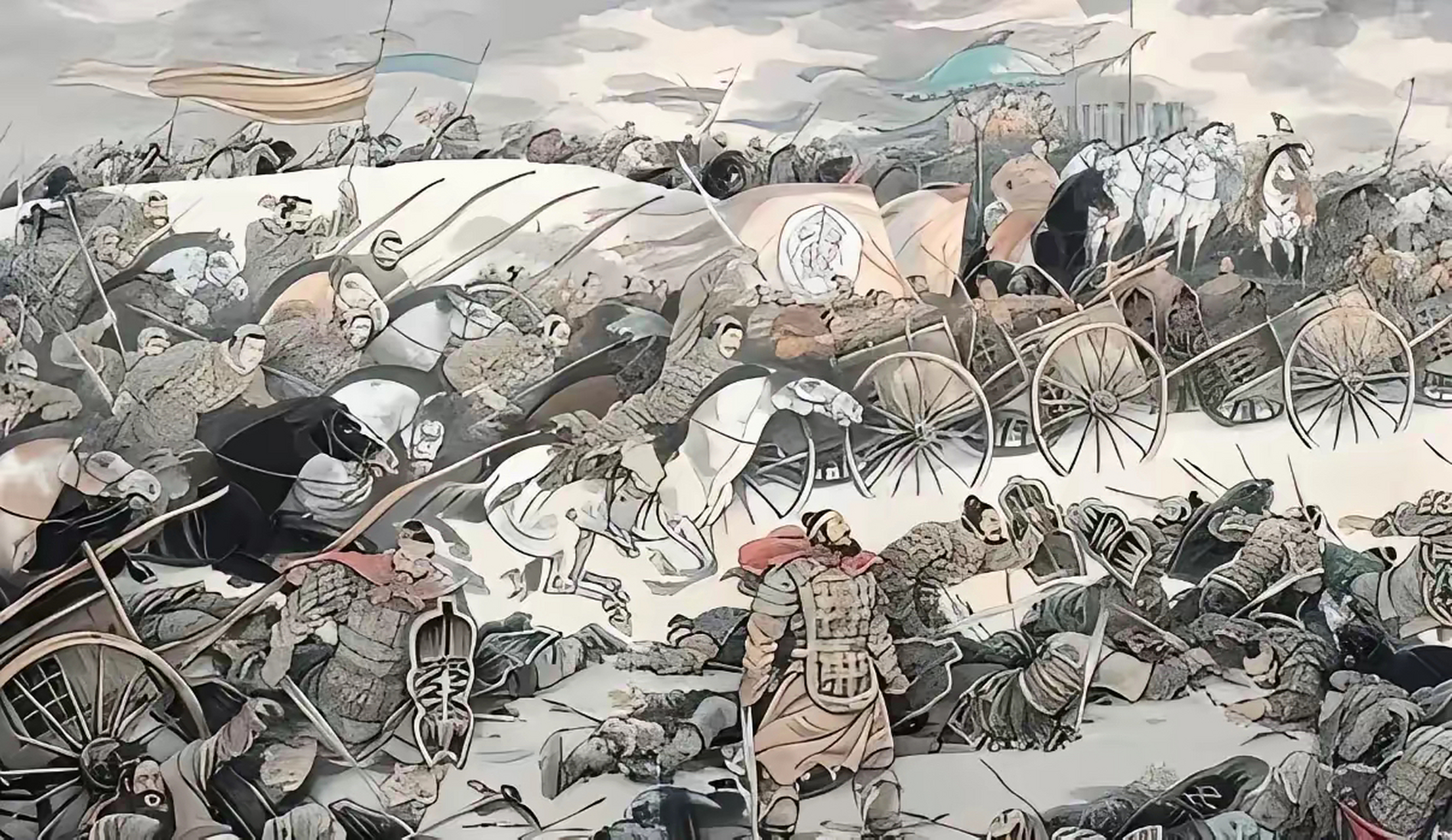 长平之战,赵括纸上谈兵成为笑谈两千多年.但是,赵括的对手是白起.