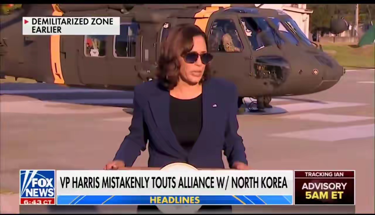 我知道外交是贺锦丽的短板,但没想到这么短,刚刚贺锦丽说,"美国跟北