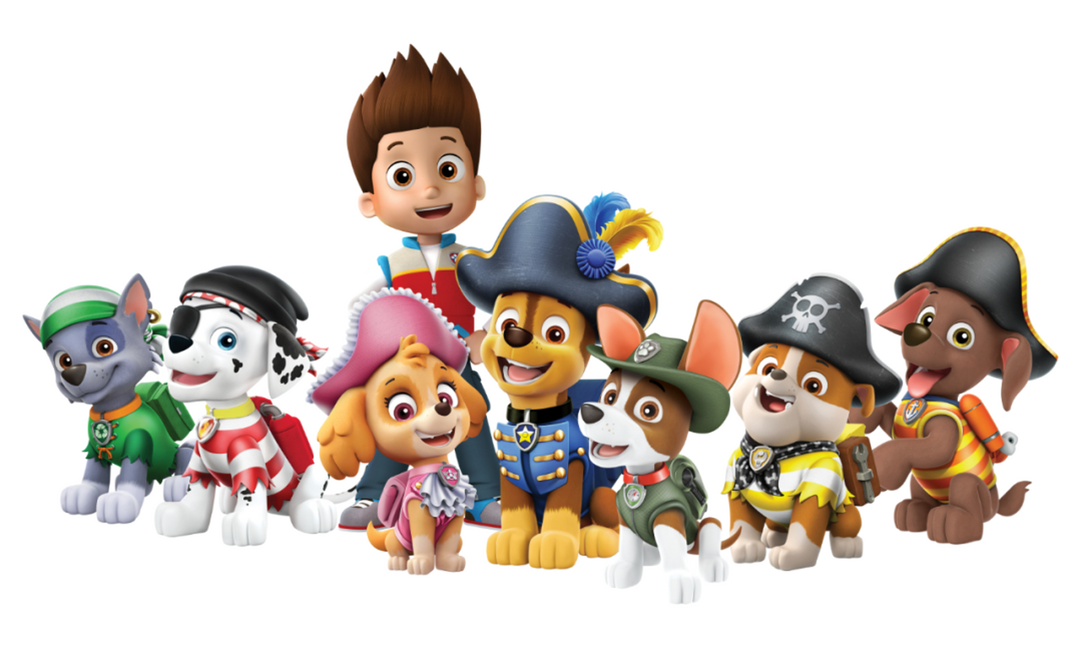 美国原版音乐舞台剧《汪汪队立大功-海盗的宝藏》全员待命!