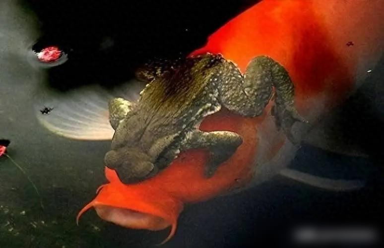 蟾蜍为何要紧紧抱住鲤鱼,致其死亡?"金蟾抱鲤"预示着什么?