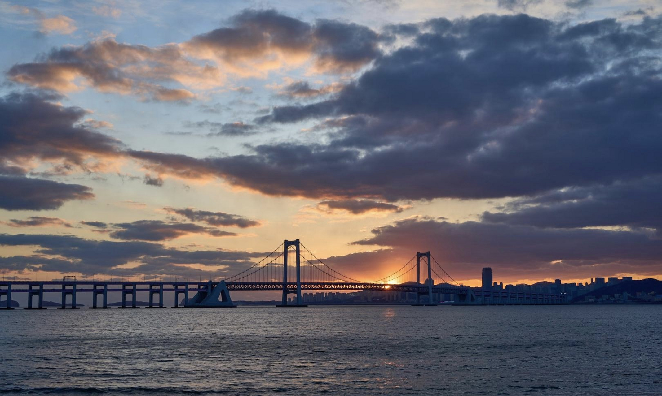 【最美辽宁】辽宁省大连市:跨海大桥 美景如画 作者:刘长远 #振兴新