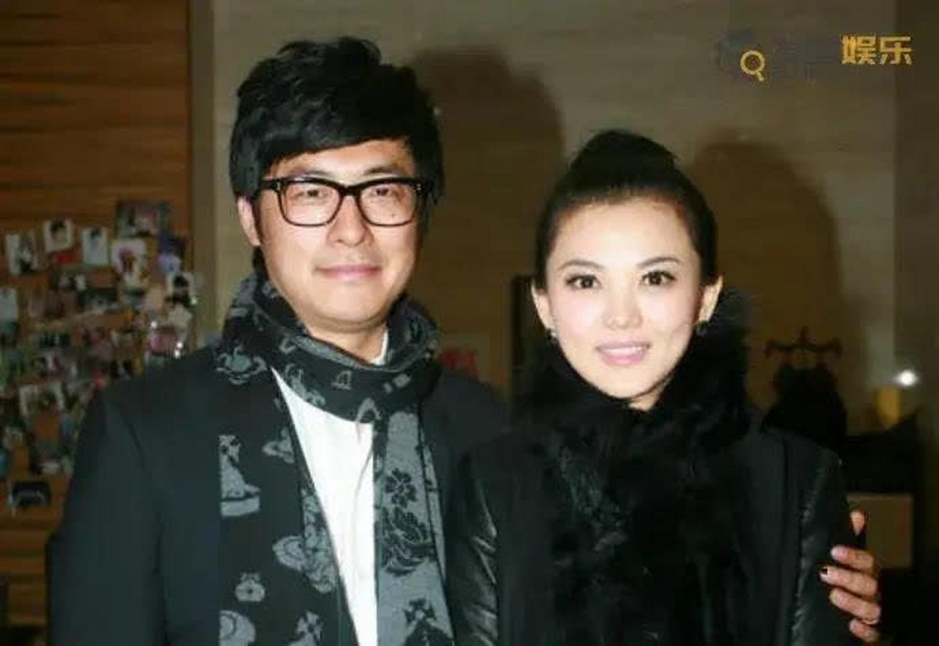 李湘和王岳伦年轻时