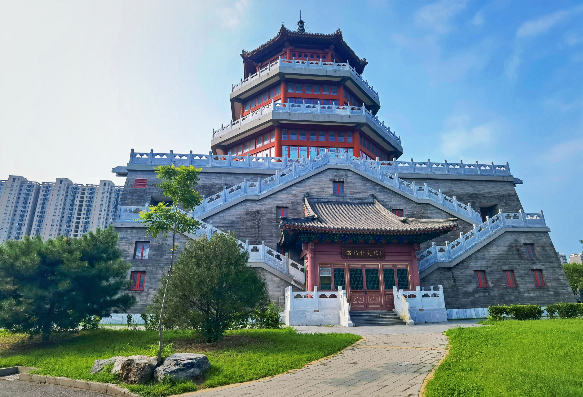 这里便是位于北京市丰台区的西局玉璞园,是由西局村所创建的一座