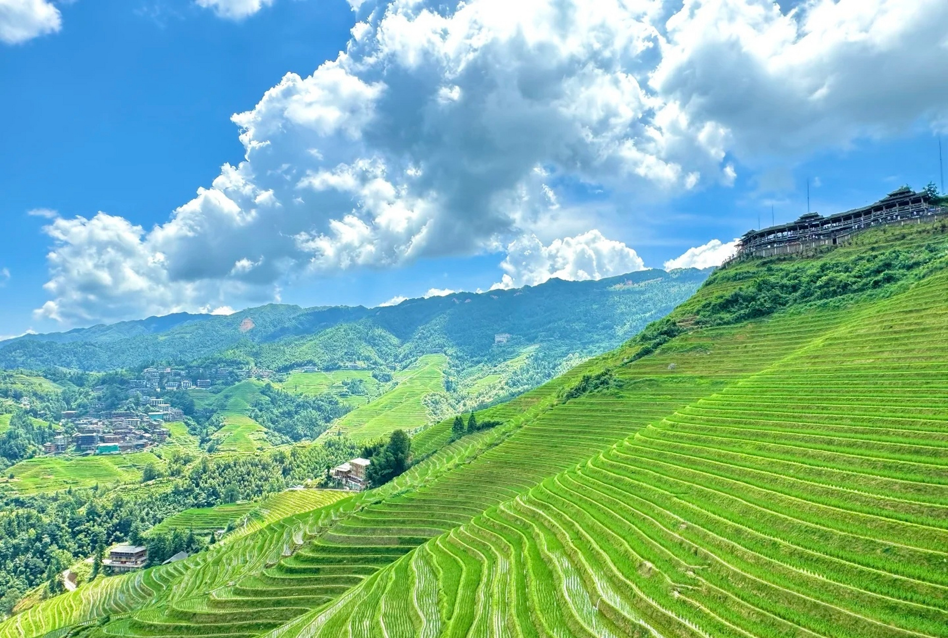 龙脊梯田图片风景图片图片