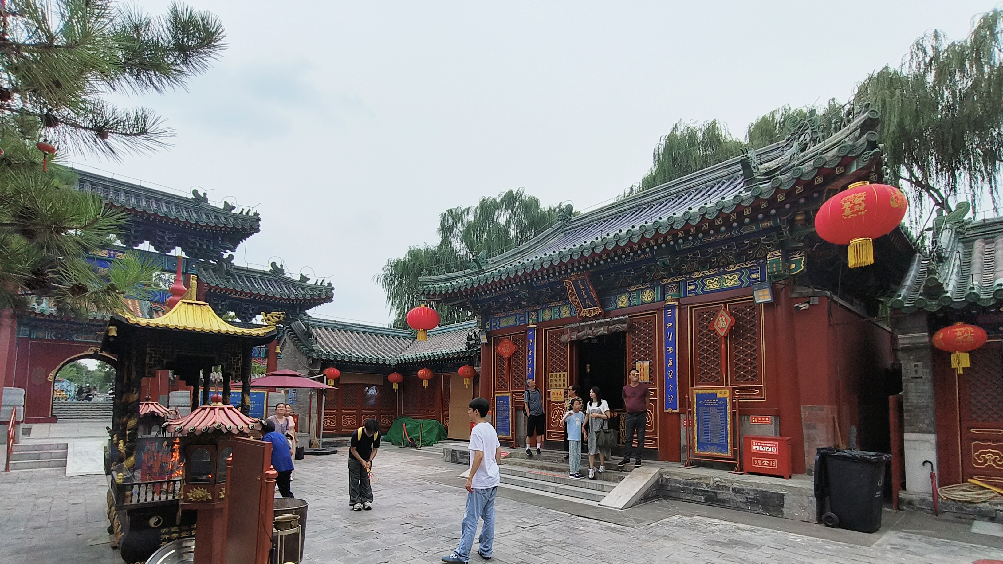北京什刹海火神庙,北京最古老庙宇之一,全国唯一御用火神庙