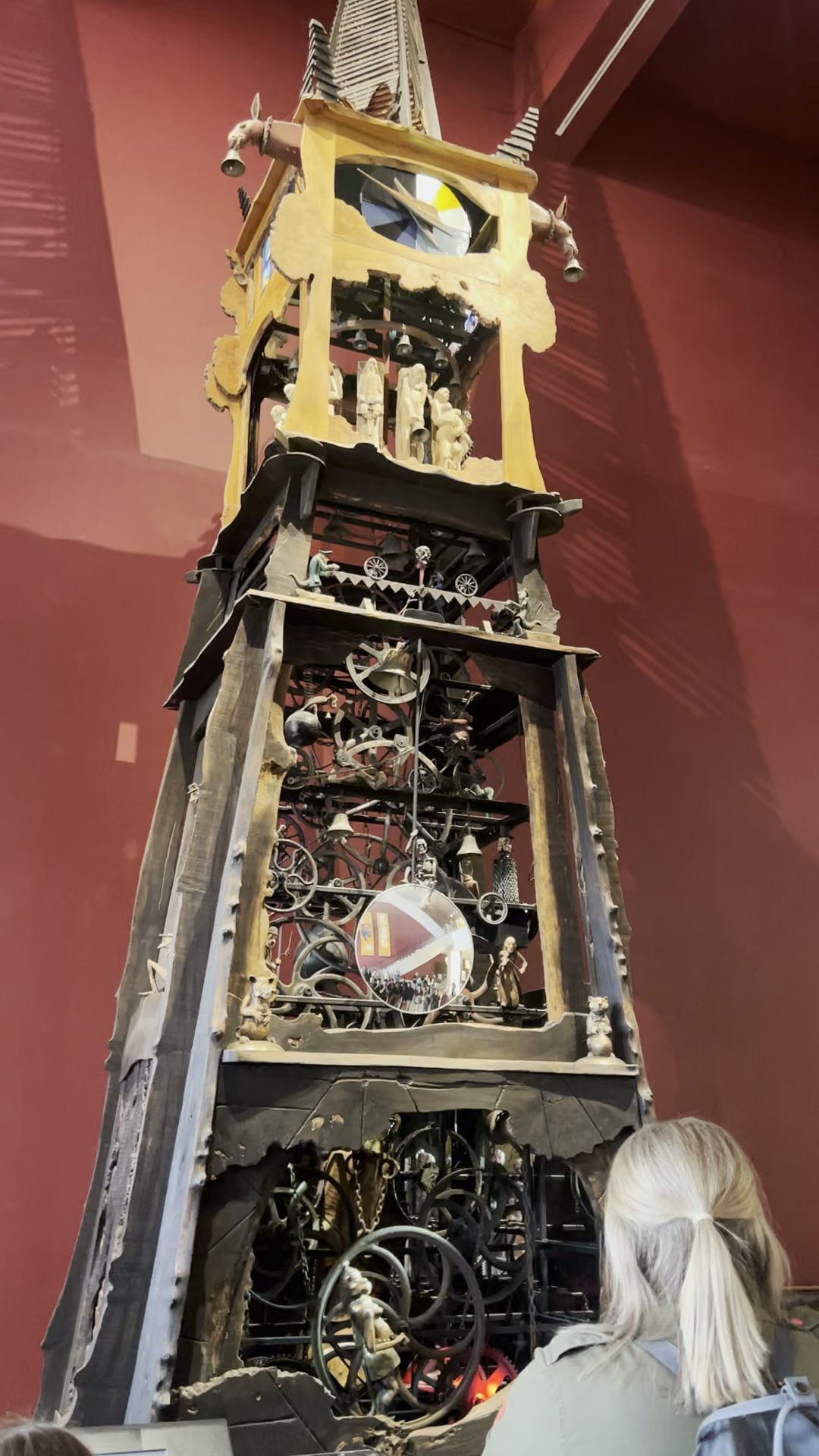 爱丁堡national museum of scotland里面的音乐钟