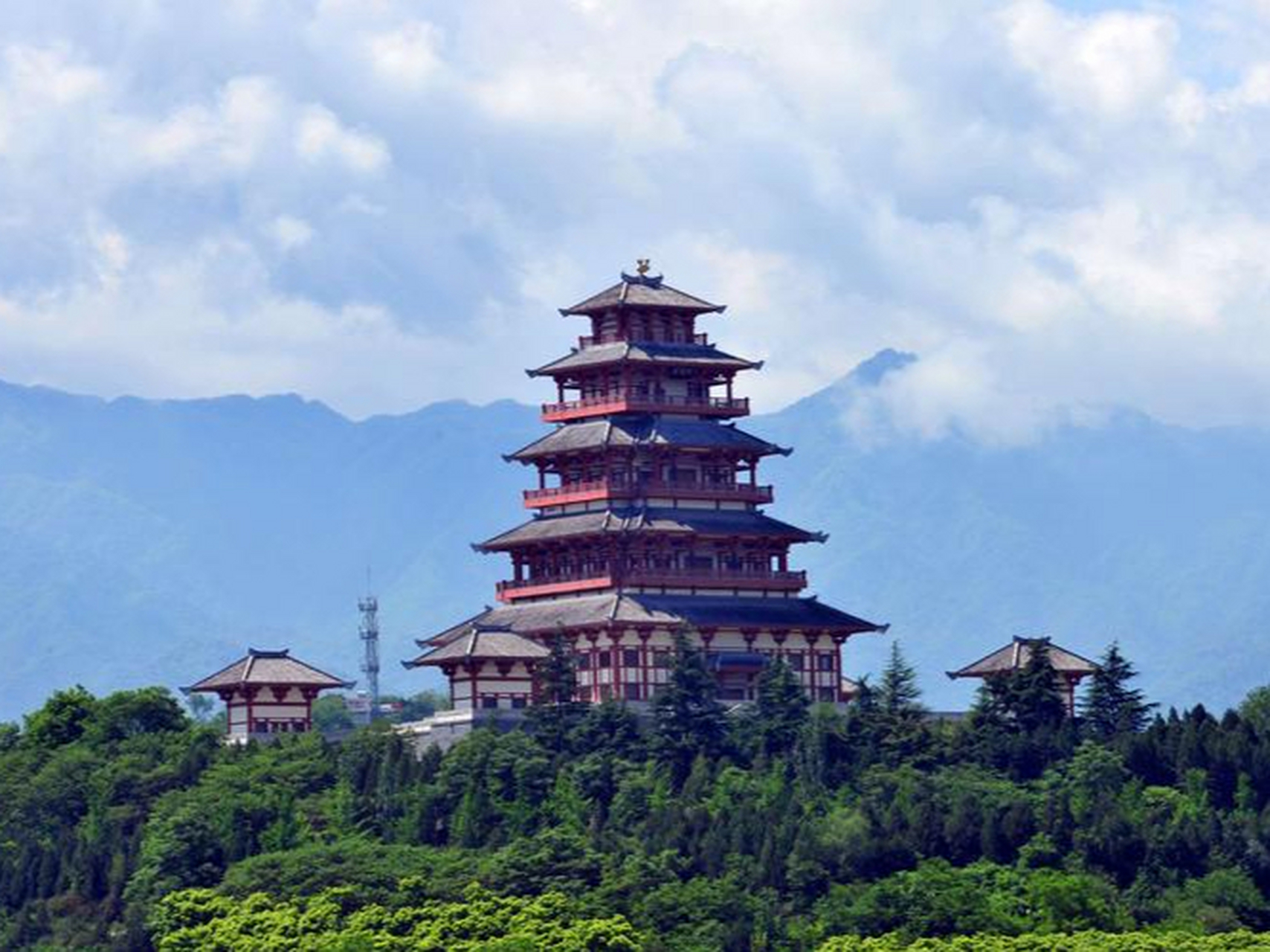 宝鸡石鼓园景区图片图片