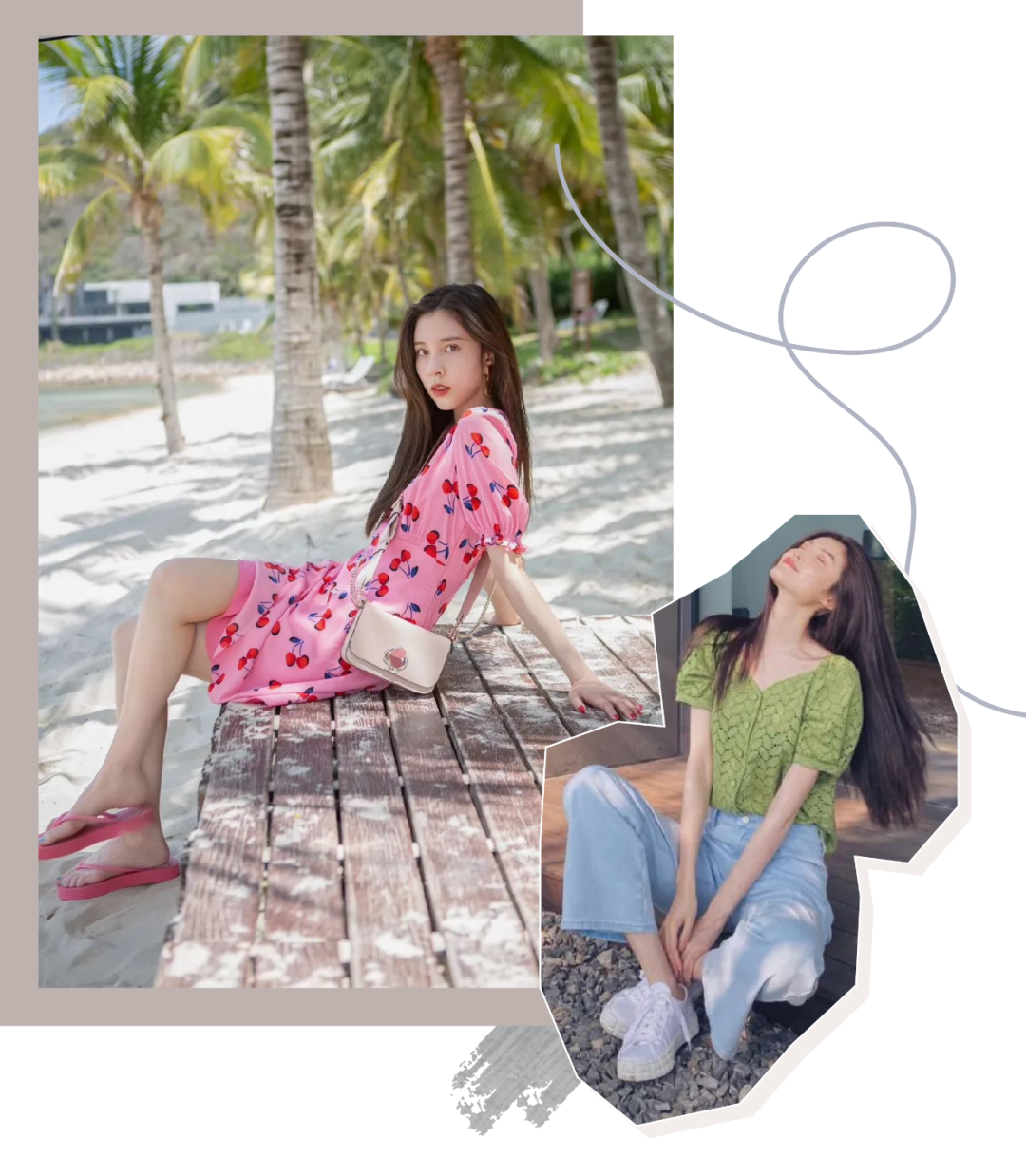 欧阳娜娜,吴昕的私服穿搭,照着穿准没错,太美了