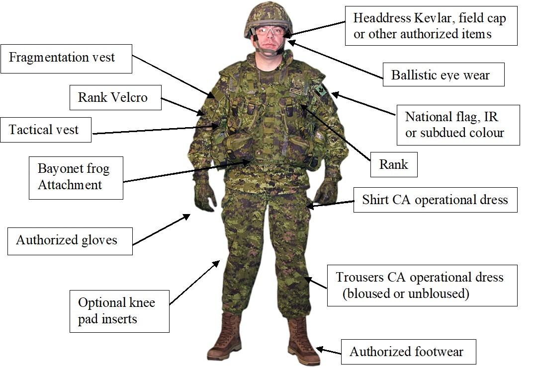 加拿大陆军军服详解
