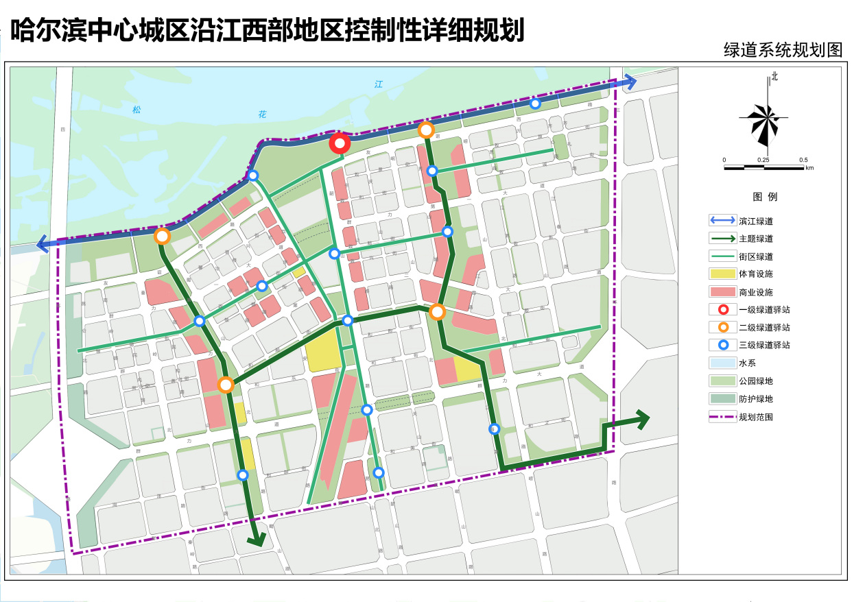 群力西区道路规划图图片