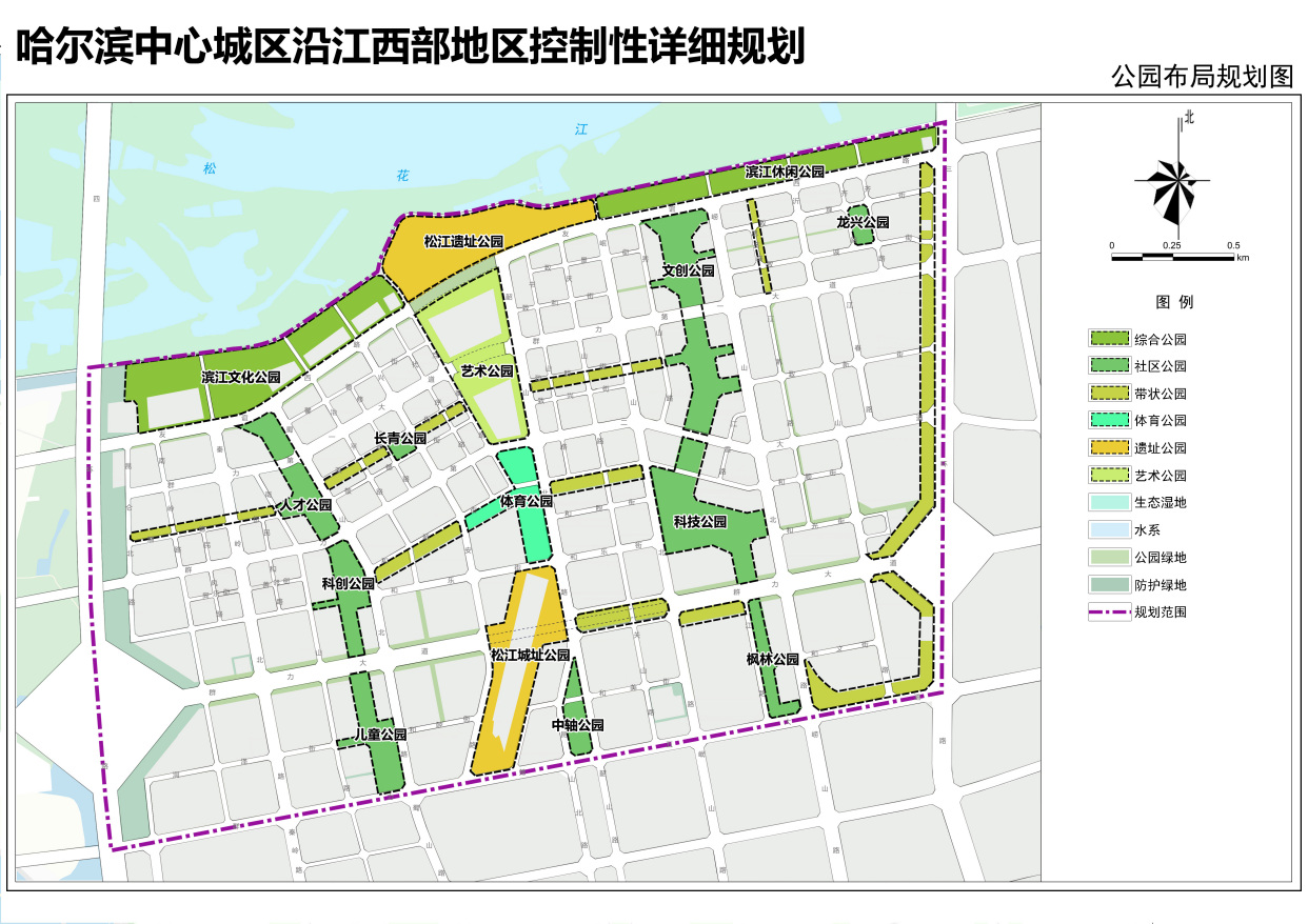 群力西区道路规划图图片