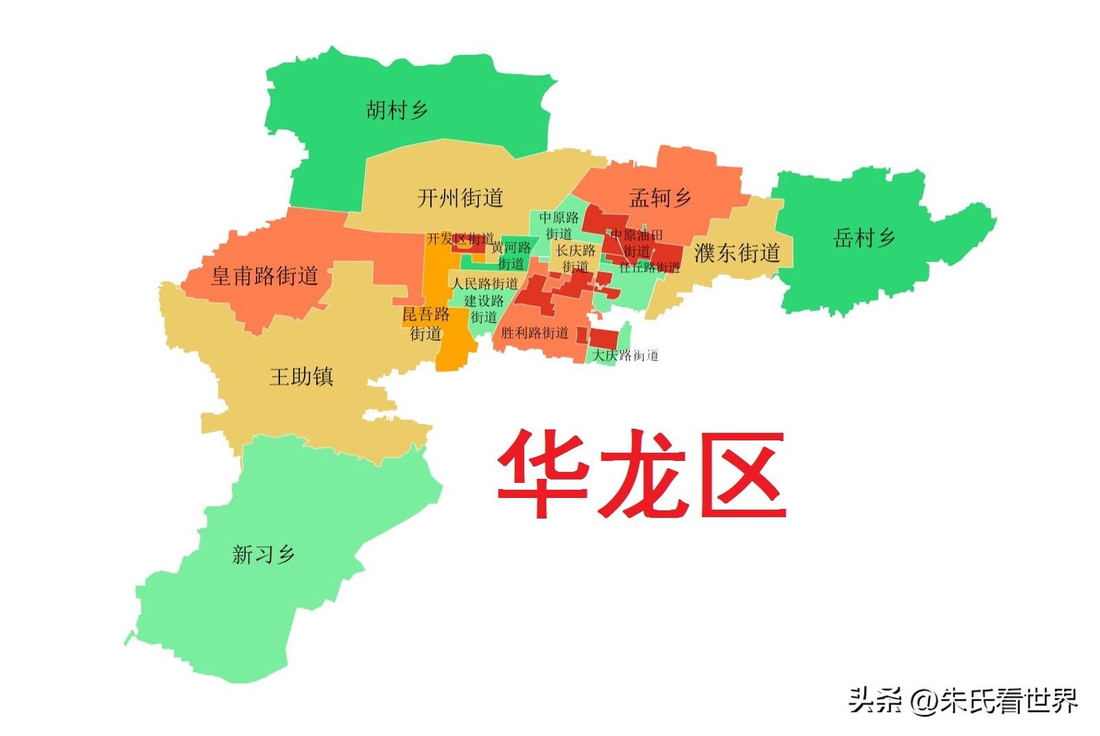 河南省濮阳市各县区介绍