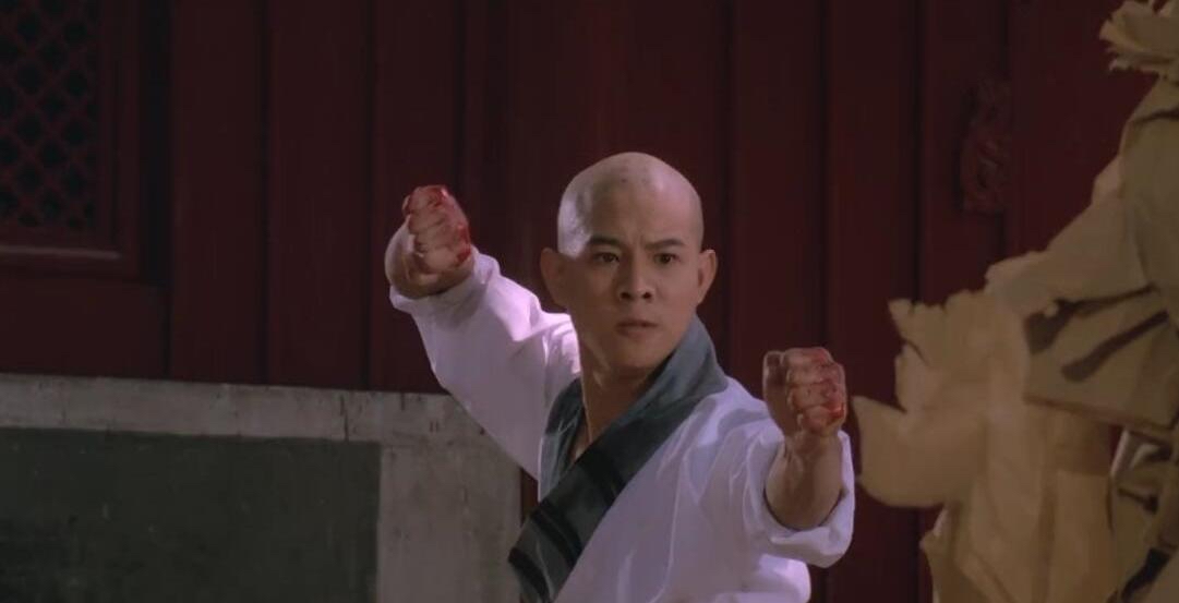 《南北少林》李连杰僧服造型南北少林电影剧情图片高清中国武术张山与