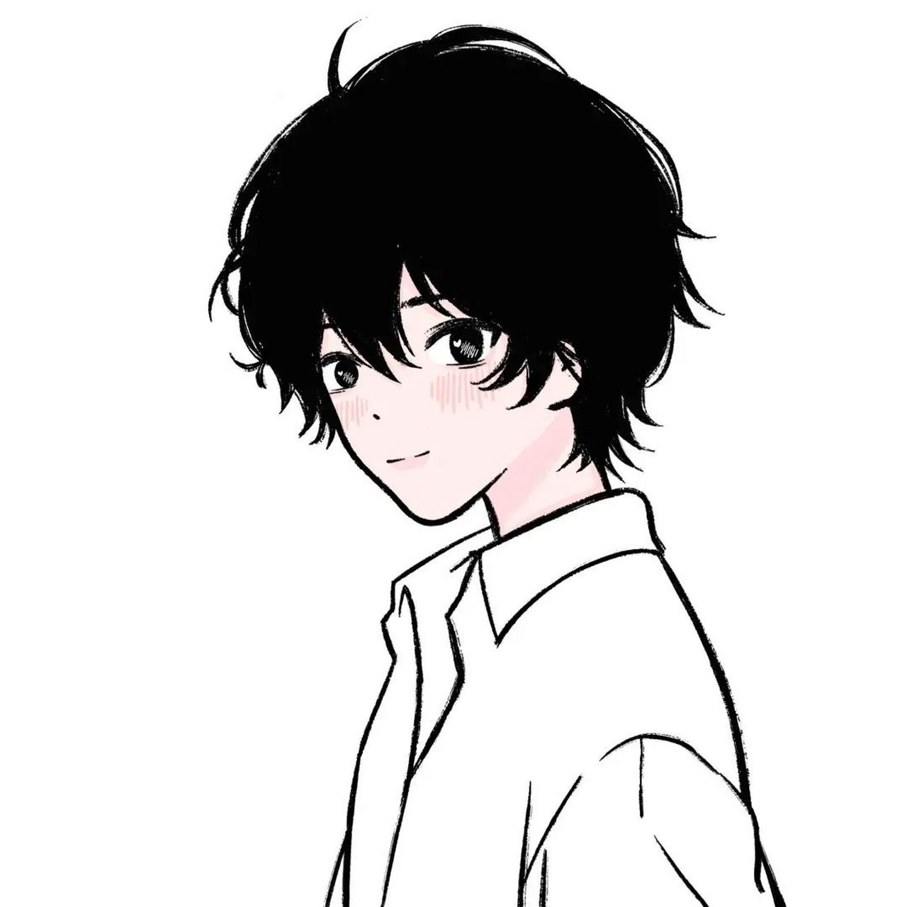 手绘情头丨我在人群漏过的微光里暗暗端详你 安静且美丽