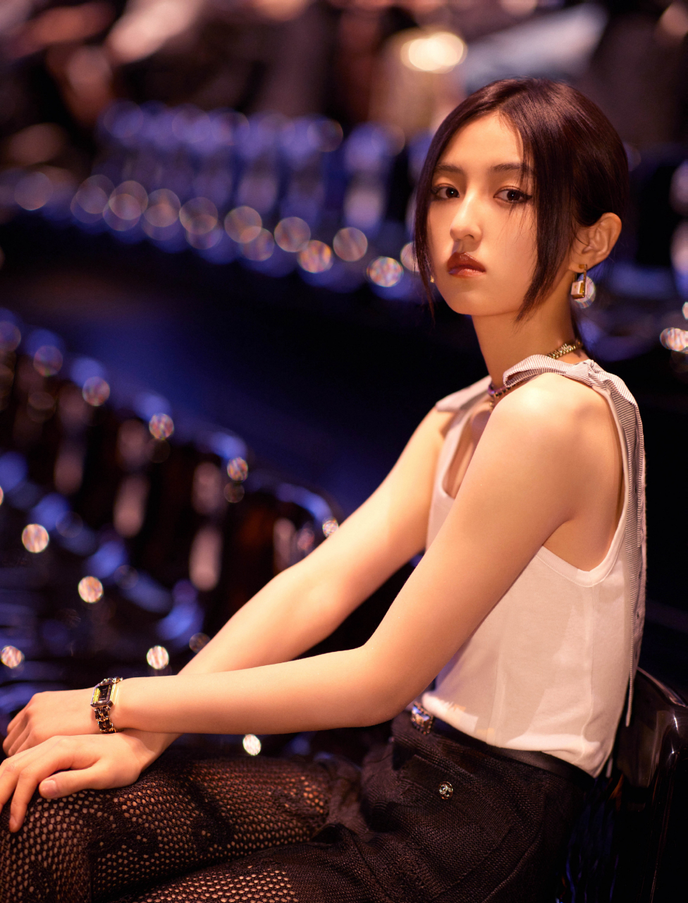 张子枫:采访花絮一组,静谧柔美