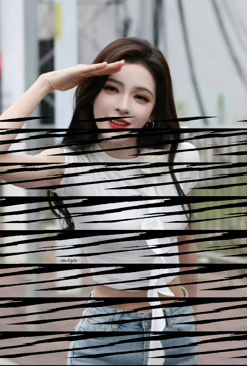 惊艳到家了!张予曦紧身牛仔裤