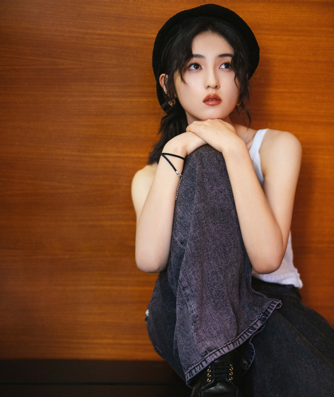 张子枫:采访花絮一组,静谧柔美