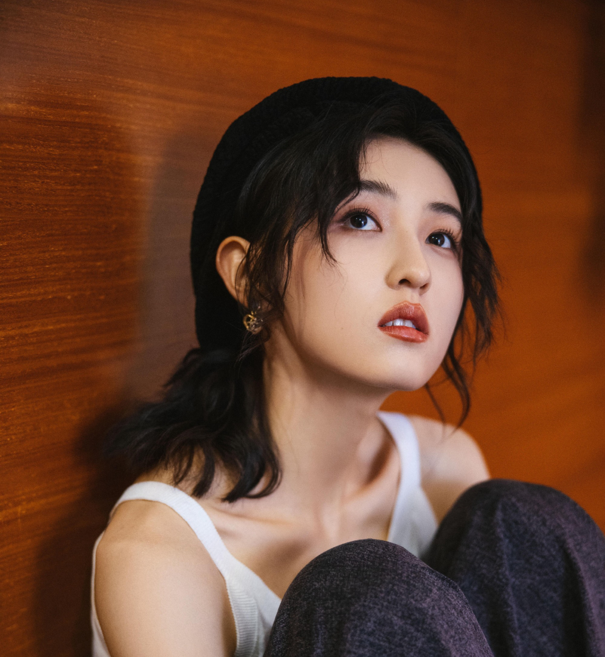 张子枫:采访花絮一组,静谧柔美