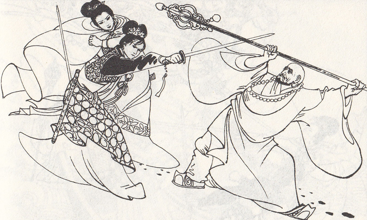 白素贞水漫金山,被压雷峰塔,怀旧小人书连环画《白蛇传》(下)