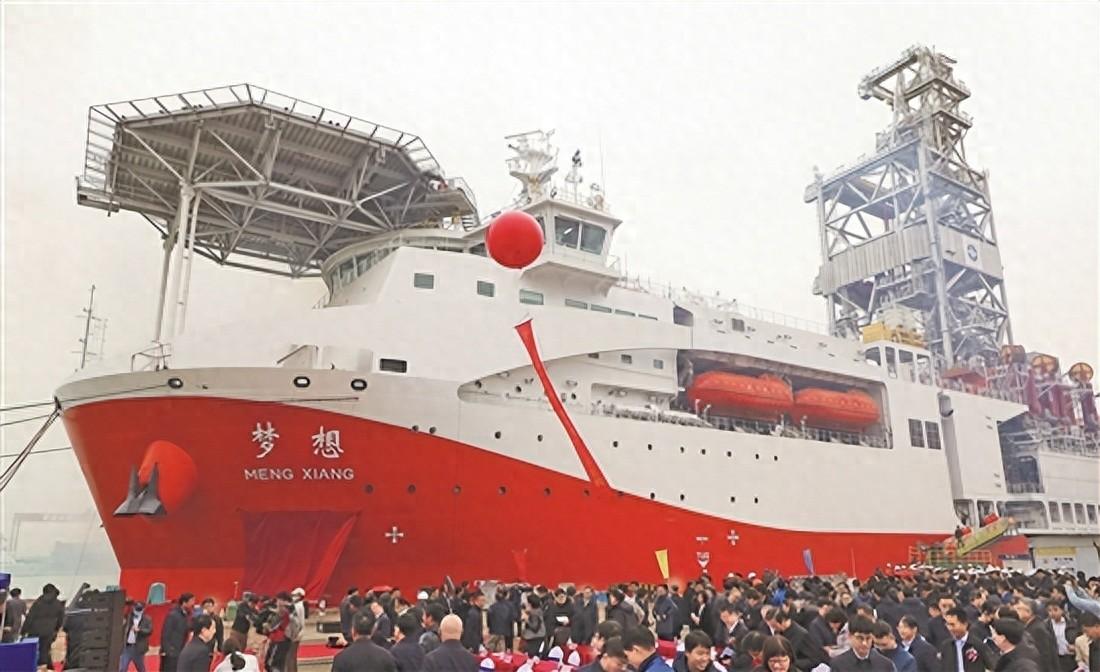 中国"梦想号"大洋钻探船成功建造,拥有全球领先的海洋科技航母