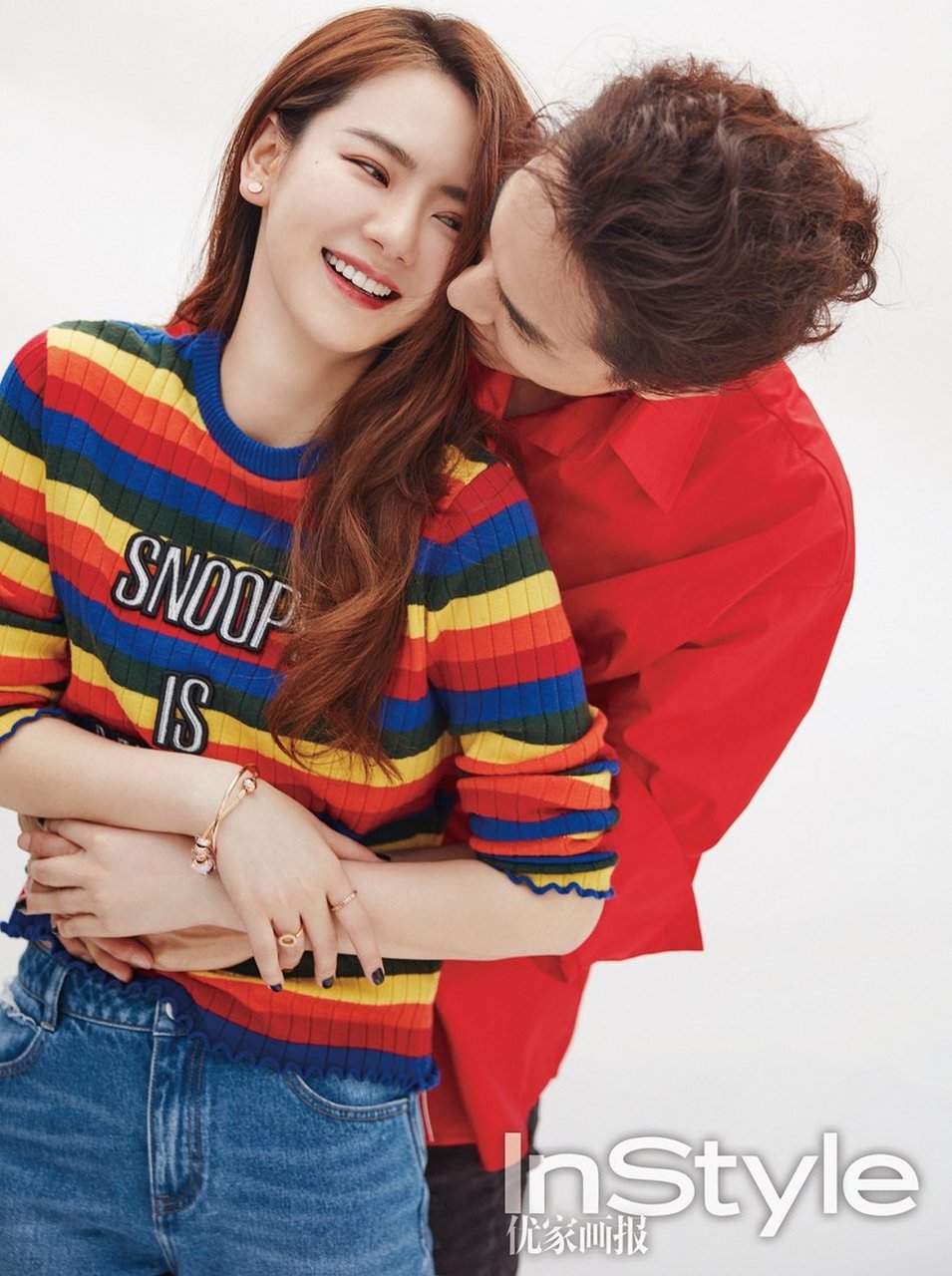 戚薇李承铉甜蜜大片狂撒狗粮相拥对视打情骂俏爱意浓浓