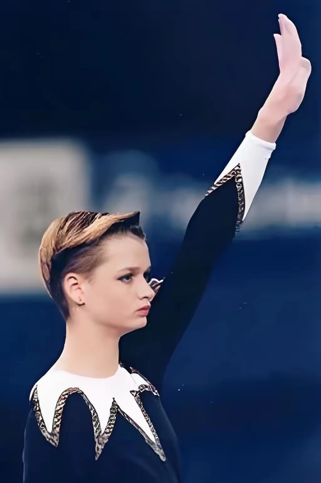 运动员时期的霍尔金娜有多美?"冰美人"的头衔当之无愧