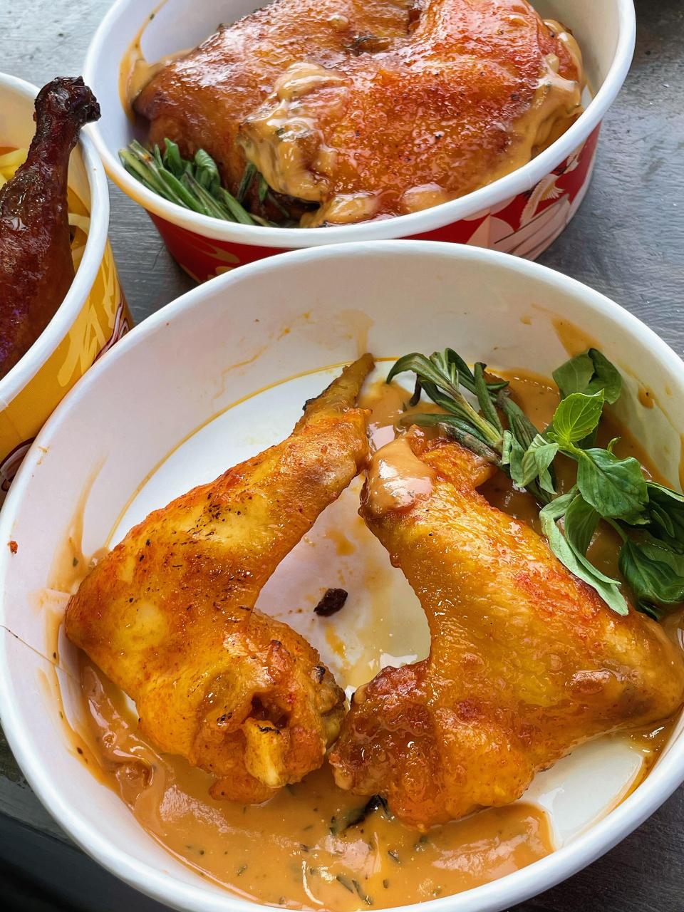 61 腐乳大鸡肶 1590 腐乳鸡全翼 790只 烧到感觉带点焦香焦