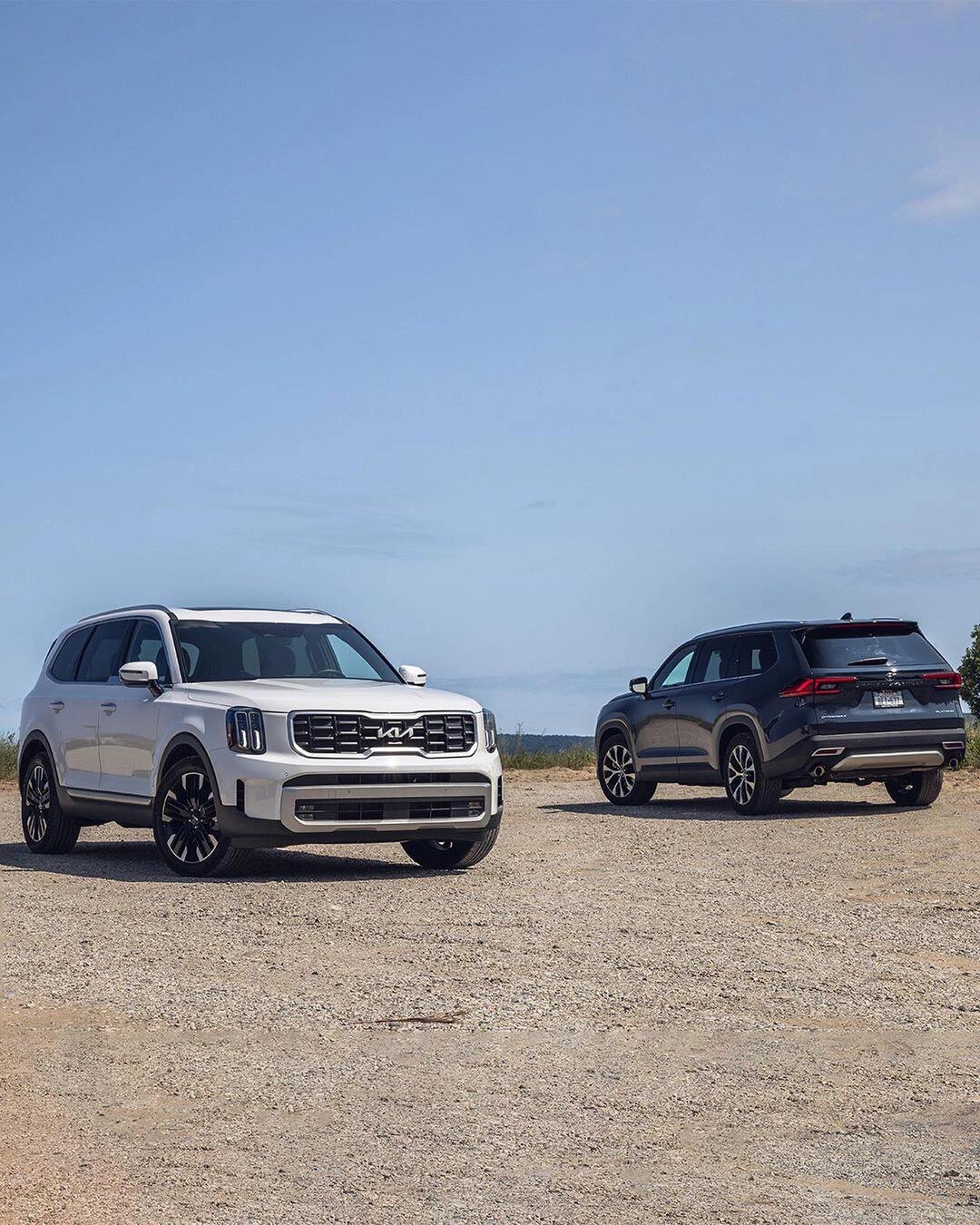 全新起亚telluride首曝:现代帕里斯帝的劲敌来临!