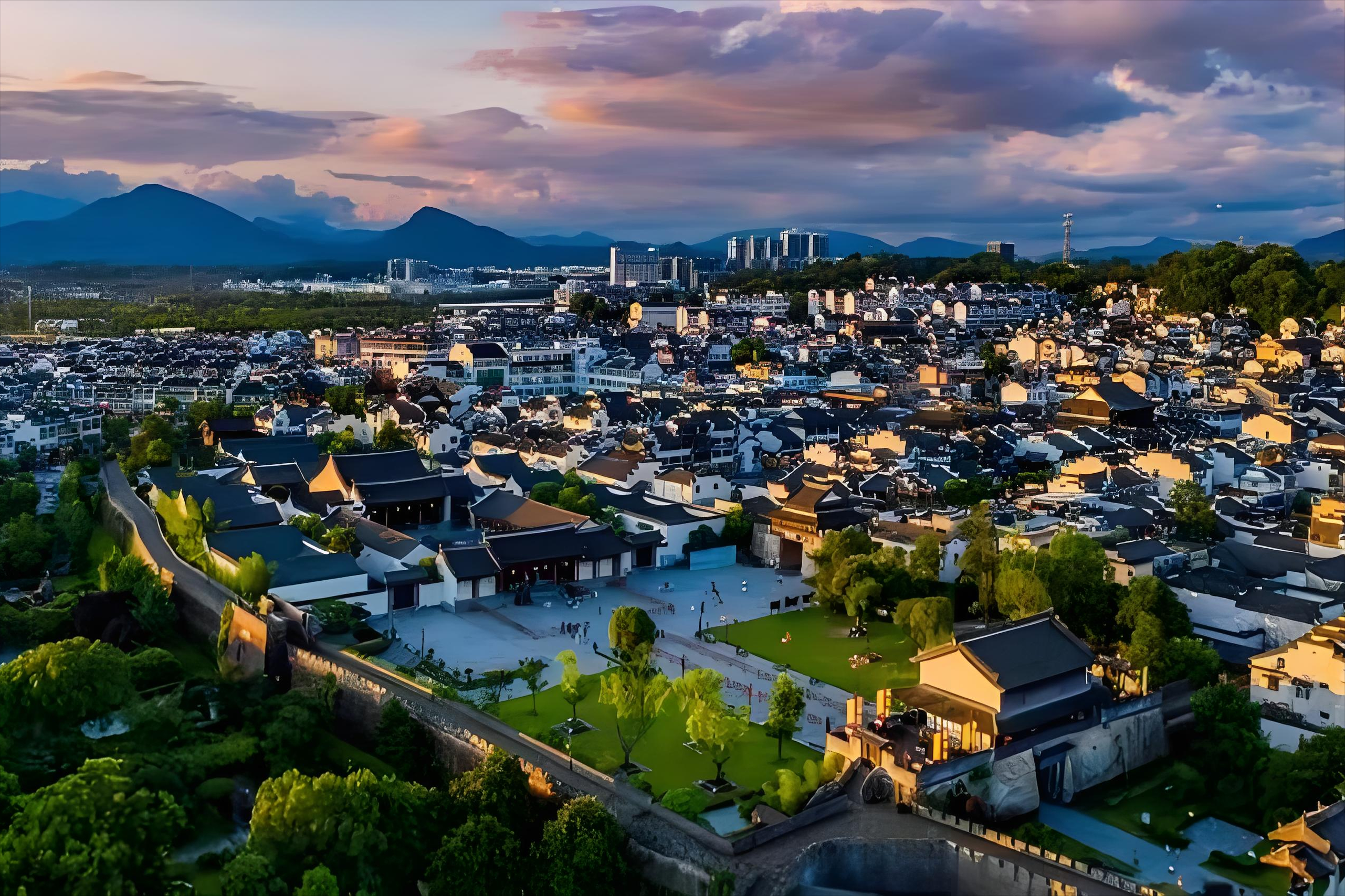 中国公认的十大安徽美景!1.徽州古城—代表地:黄山