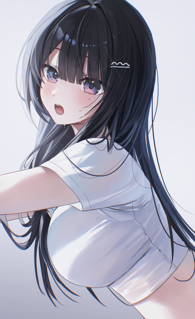 二次元# 黑长直美少女,是我喜欢的类型啊[期待] twi:ミョワ / raum