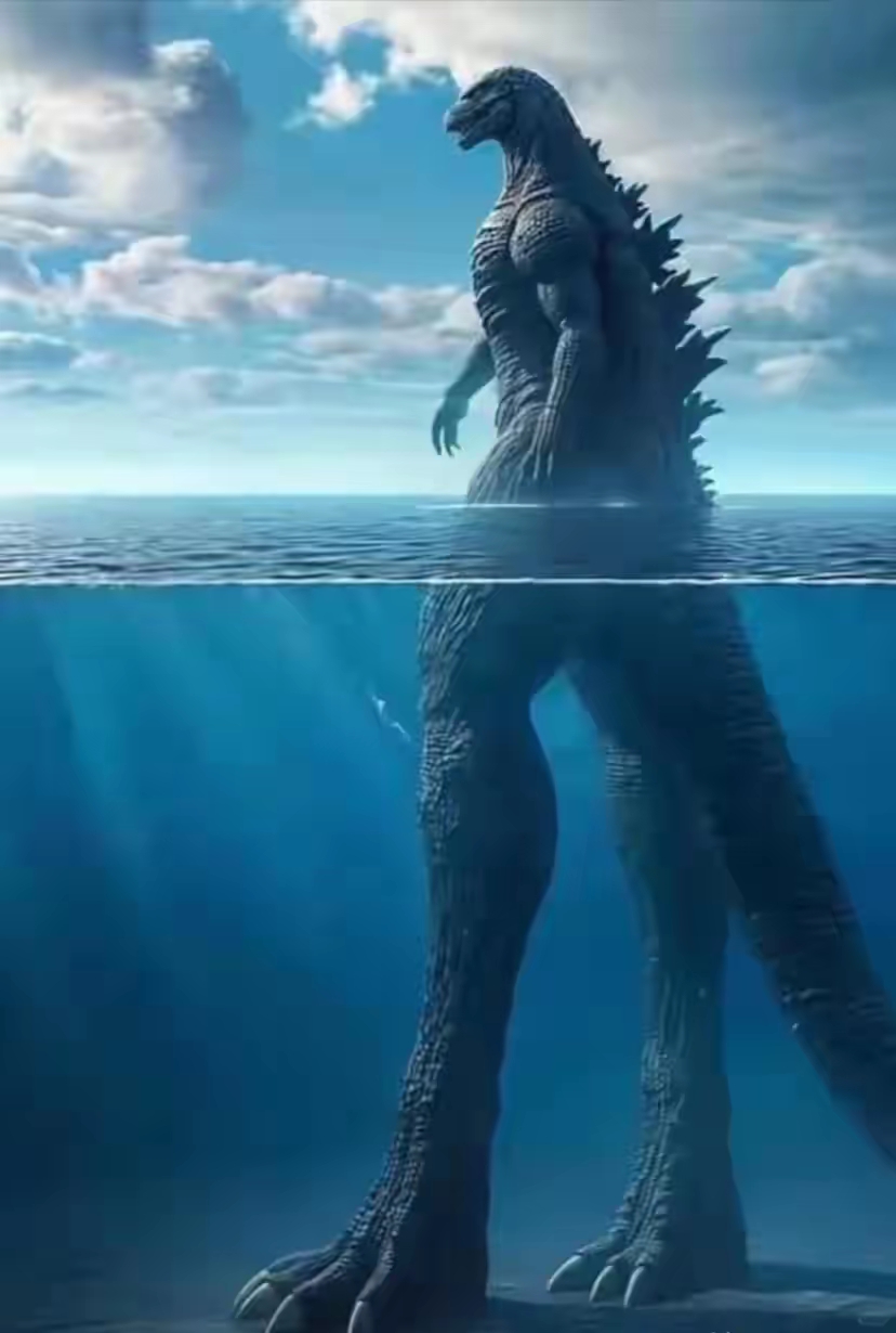 现在却见不到哥斯拉,很大可能是基因变异了