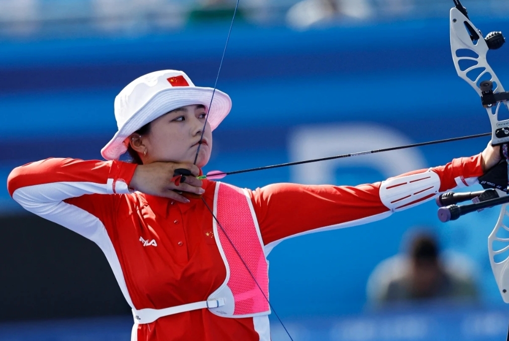 中国女子射箭团体银牌,闪耀巴黎