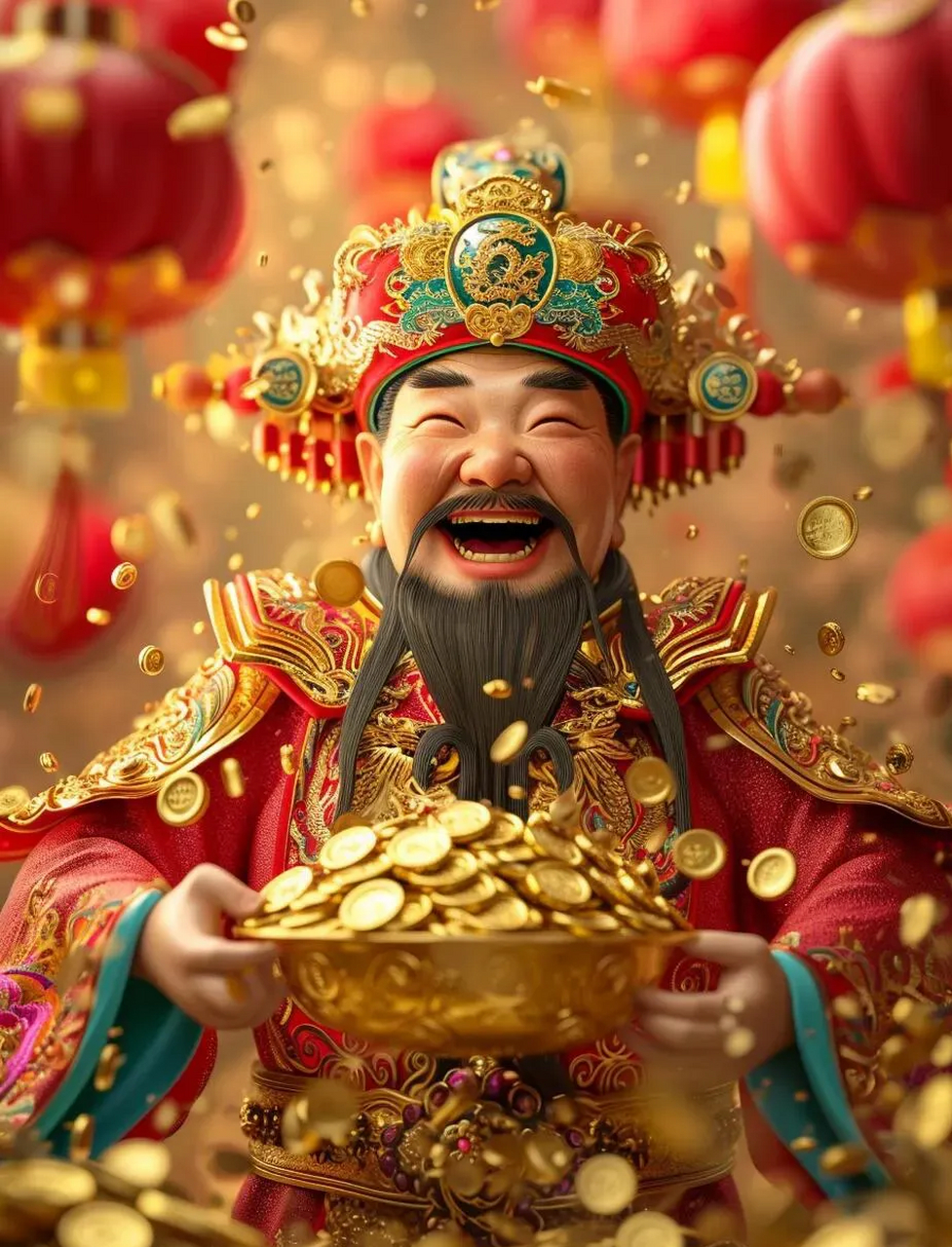 恭喜您,财神爷已然将目光投向了您,不想发财都难,必定发大财!