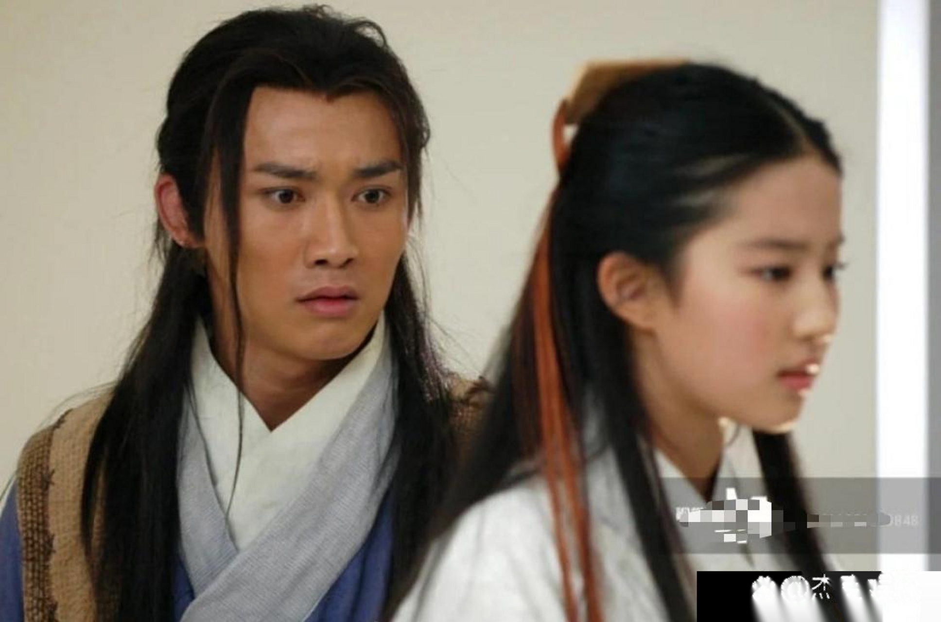 06版神雕侠侣定妆照,还好小龙女在剧中没有使用该造型.