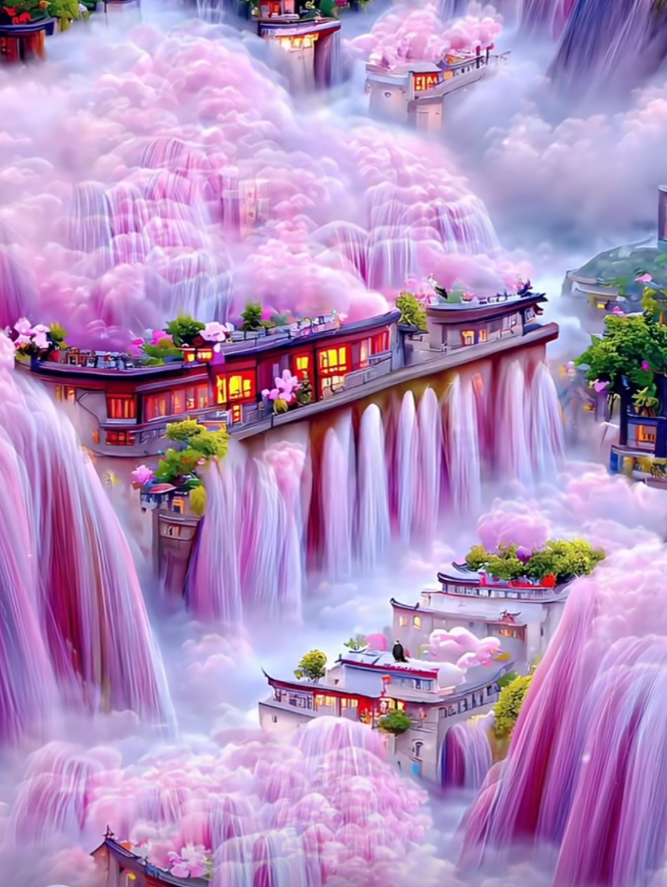 太梦幻了,人间仙境莫过于此了吧?