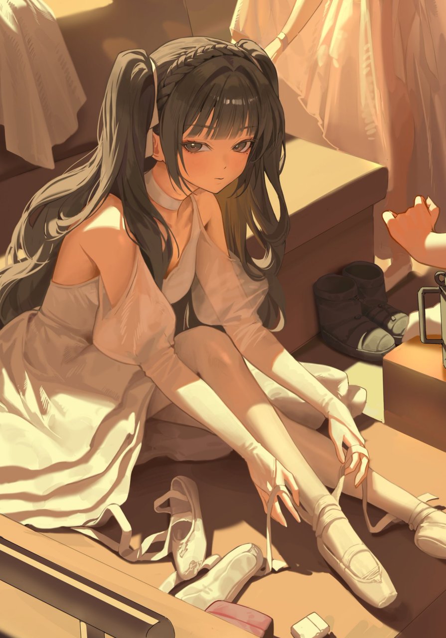 二次元# 穿舞鞋的少女 twi:bangsom