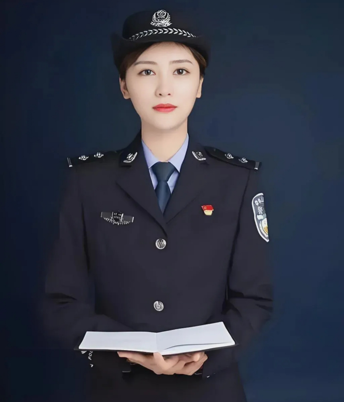 警察常服女款图片