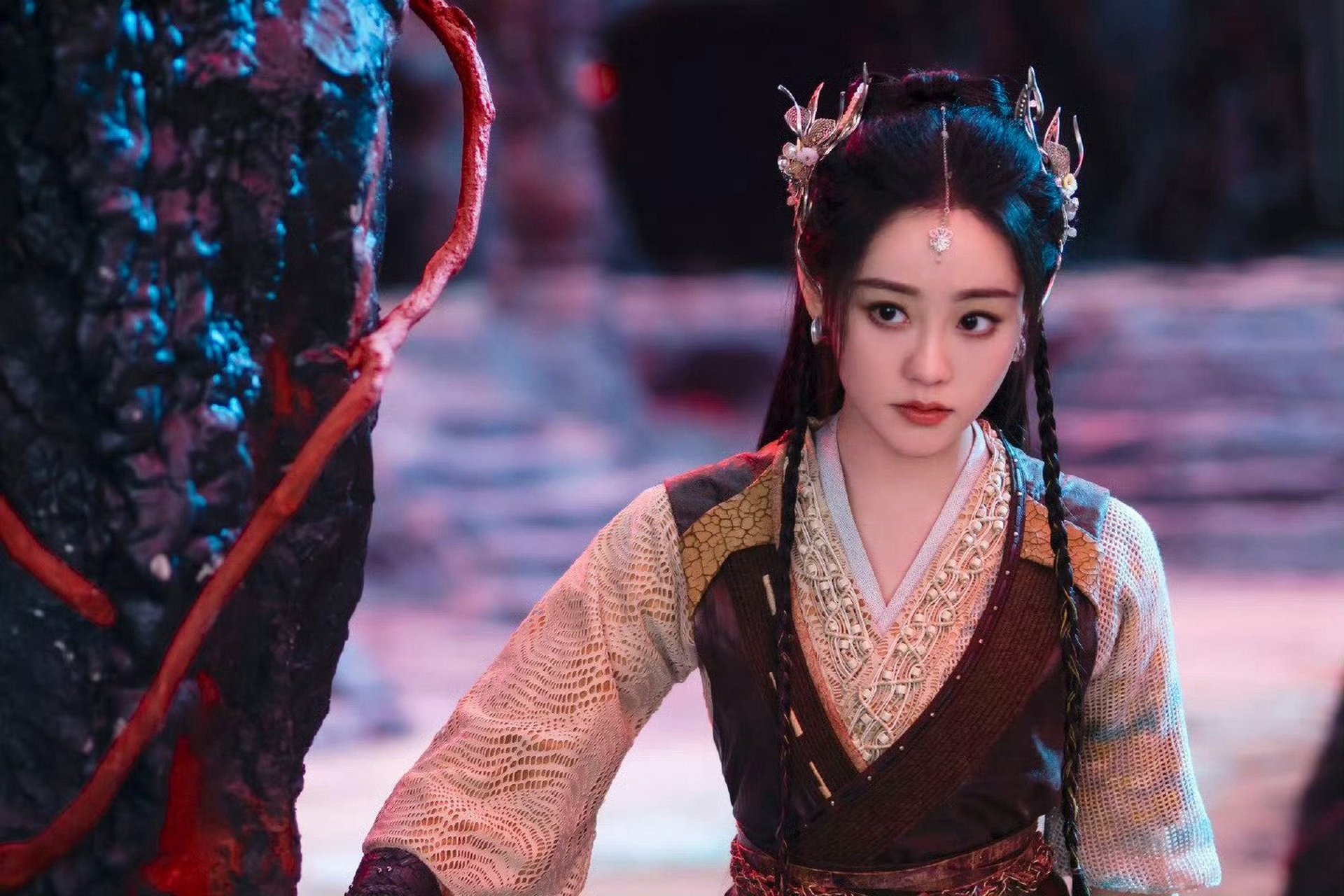 祝绪丹在《烈焰》里饰演的阿岚这个角色好虐我呀!