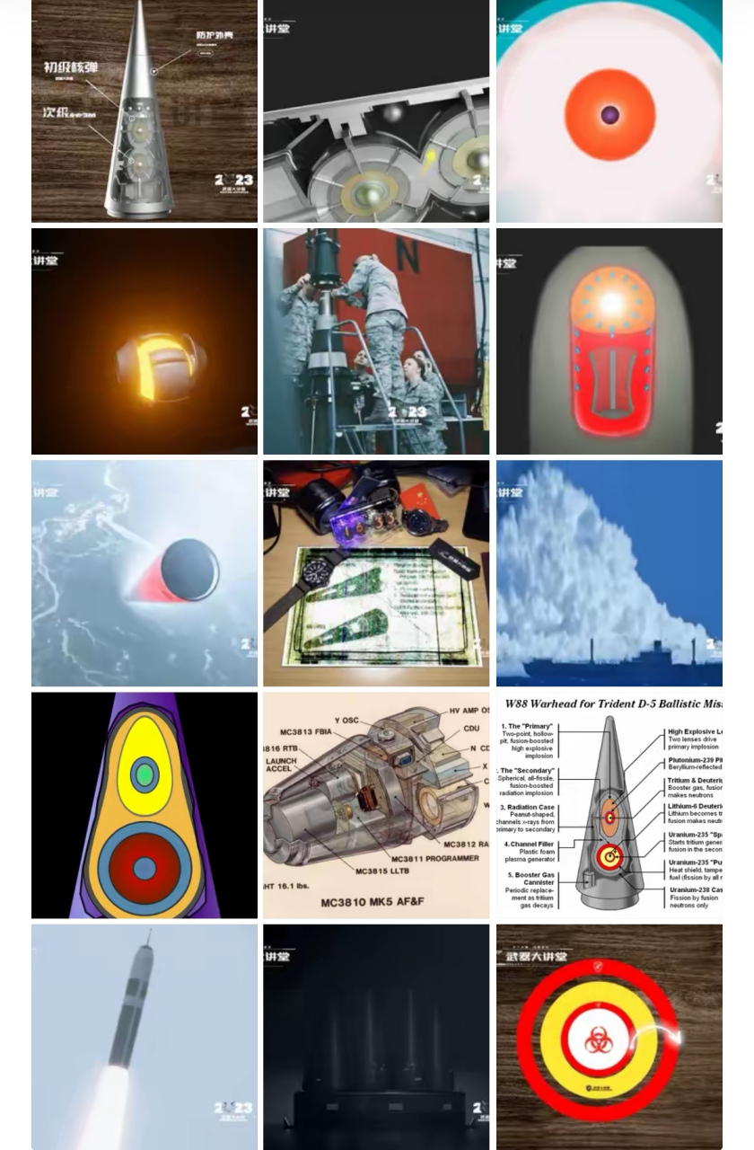 美国icon的w88核弹头是目前全球性能最先进的核弹头!